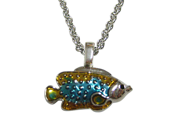Colorful Tropical Fish Necklace