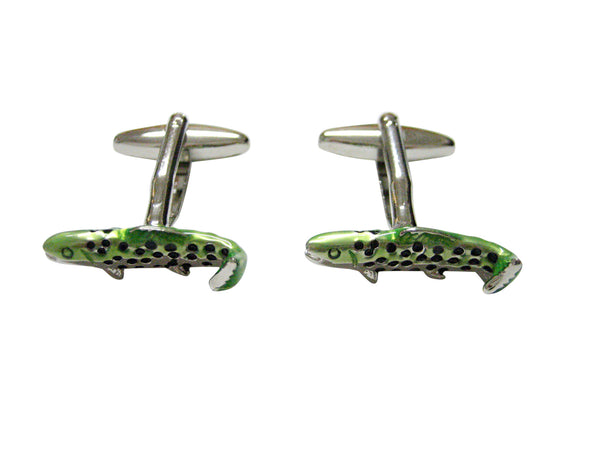 Colorful Trout Fish Cufflinks