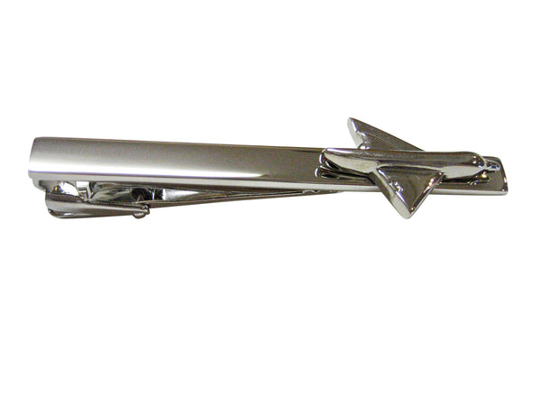 Concorde Plane Square Tie Clip