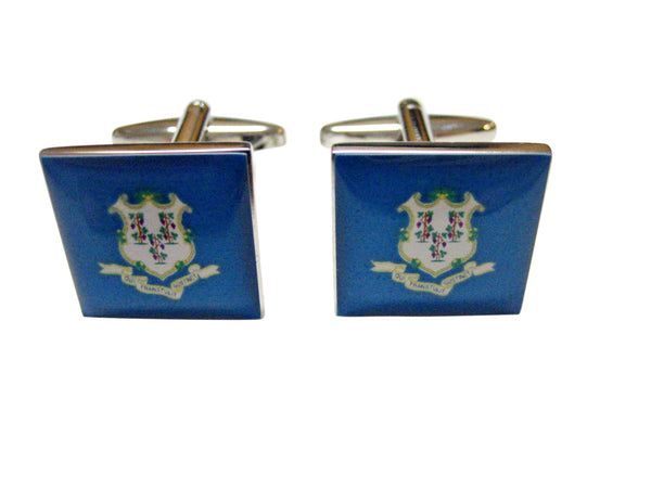 Connecticut State Flag Cufflinks