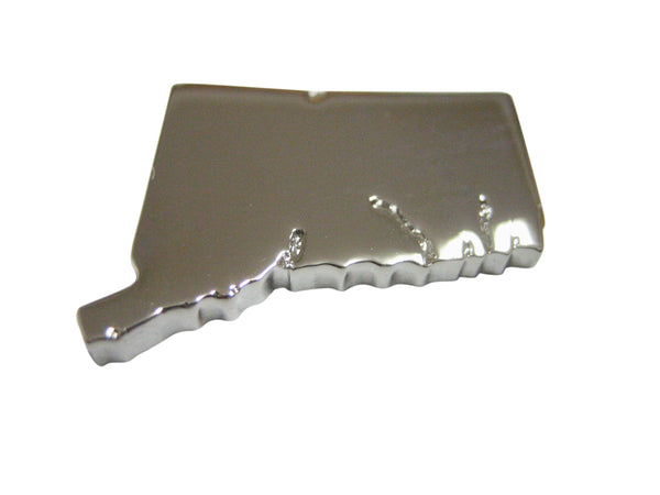 Connecticut State Map Shape Magnet