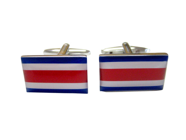 Costa Rica Flag Cufflinks