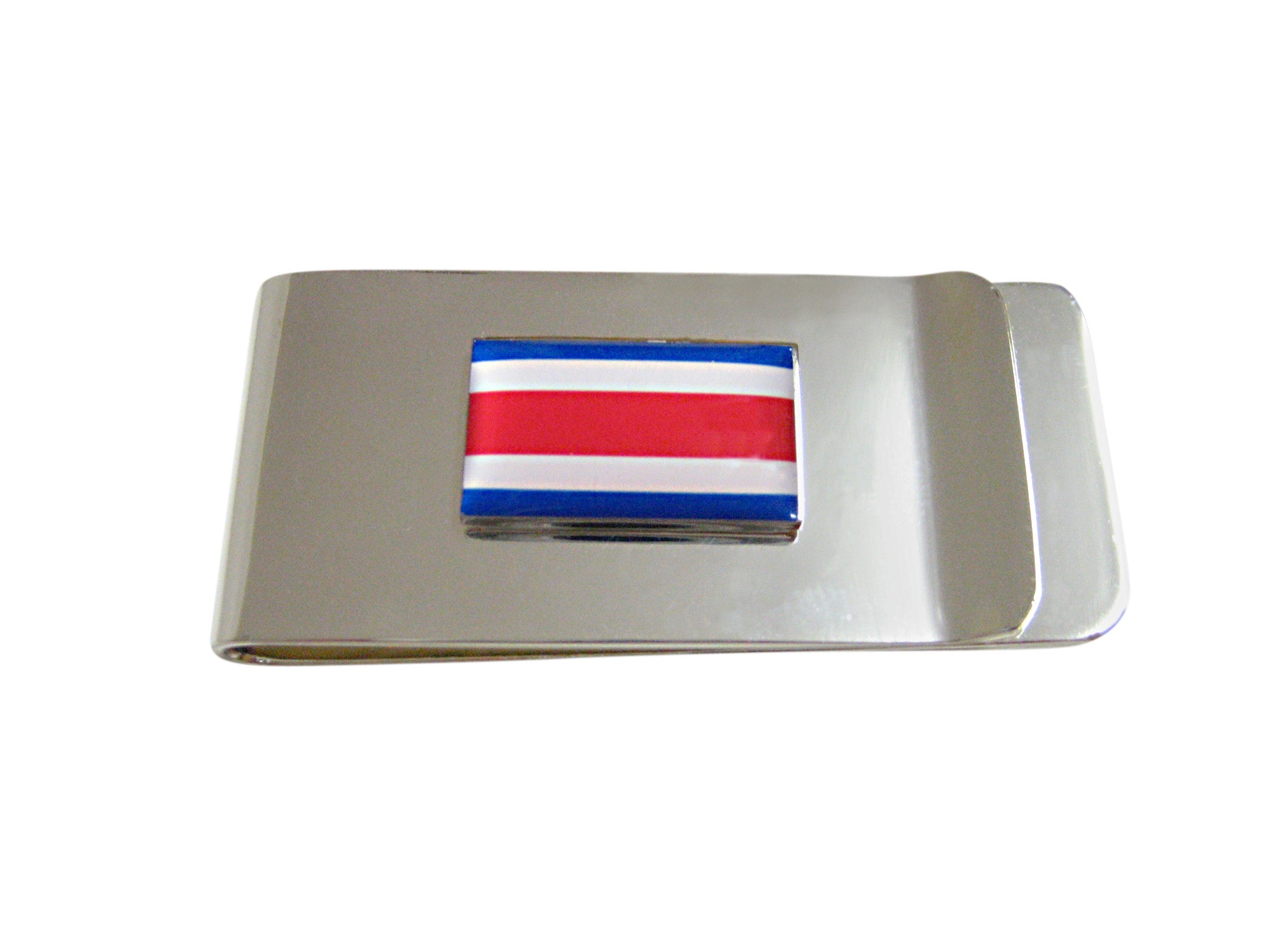 Costa Rica Flag Pendant Money Clip