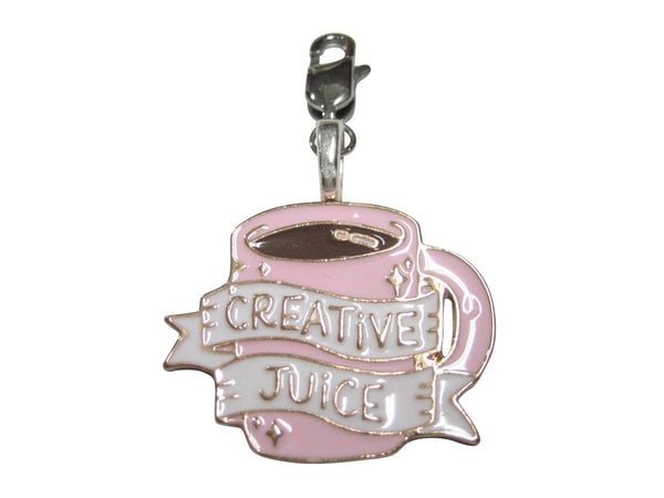 Creative Juice Pendant Zipper Pull Charm