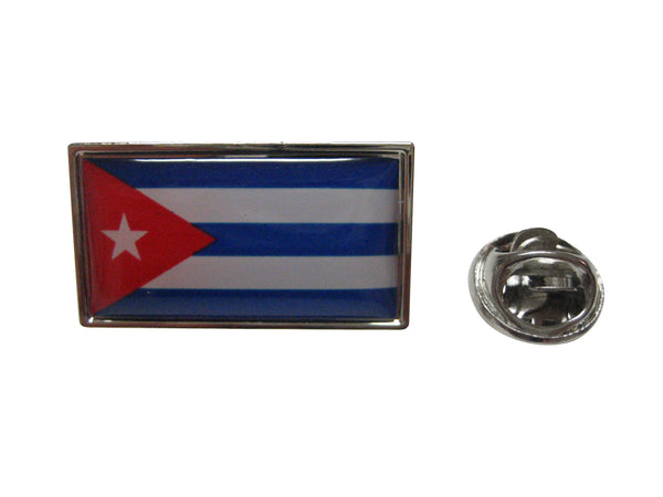 Cuba Flag Design Lapel Pin