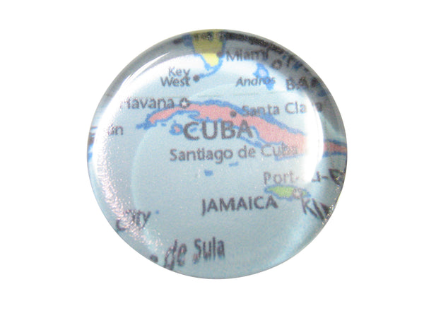 Cuba Map Pendant Magnet