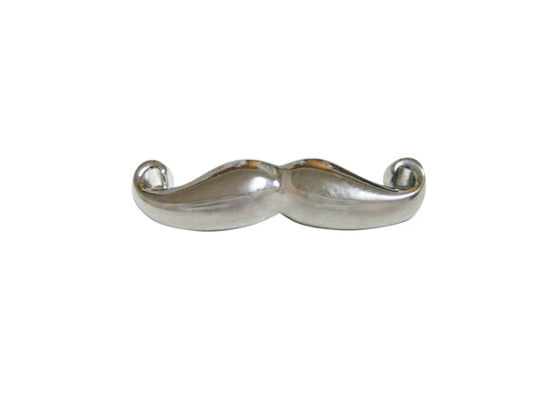Curly Hipster Mustache Magnet