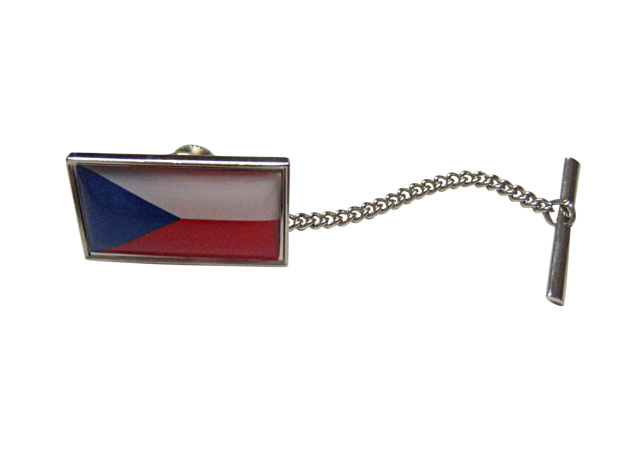 Czech Republic Czechia Flag Tie Tack