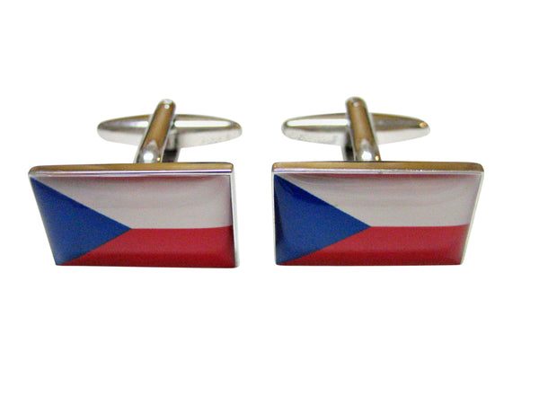 Czech Republic Flag Cufflinks