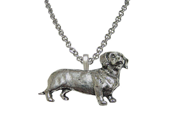 Dachshund Wiener Dog Pendant Necklace