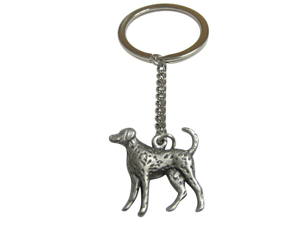 Dalmation Dog Pendant Keychain