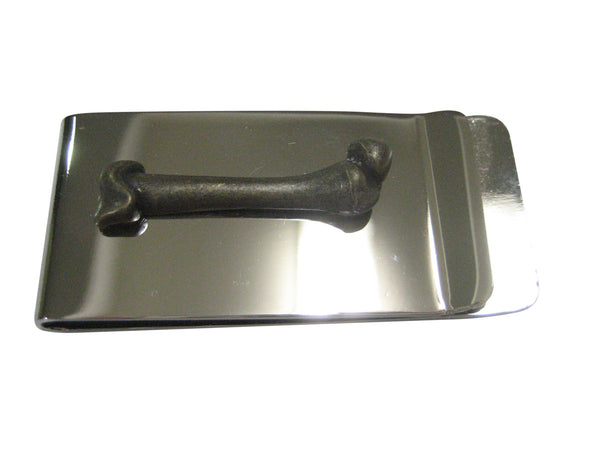 Dark Bronze Toned Medical Anatomy Femur Bone Money Clip