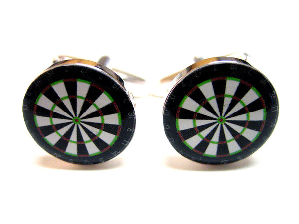 Dart Board Cufflinks