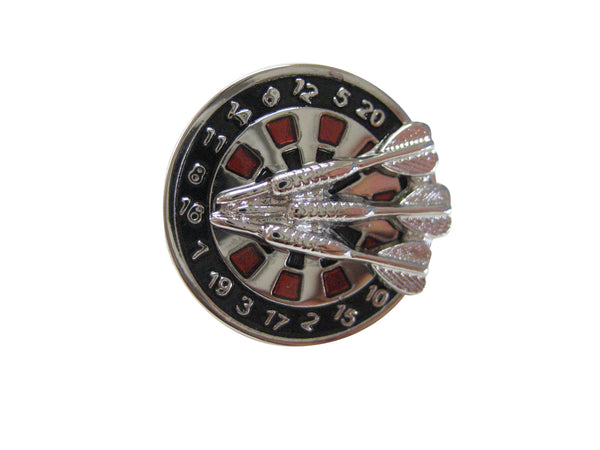 Dart Board Lapel Pin