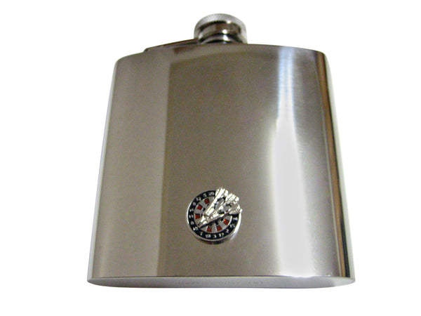 Dark Board 6 Oz. Stainless Steel Flask