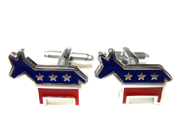 Democrat Donkey Cufflinks