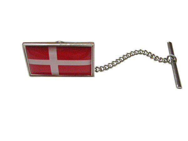 Denmark Flag Tie Tack