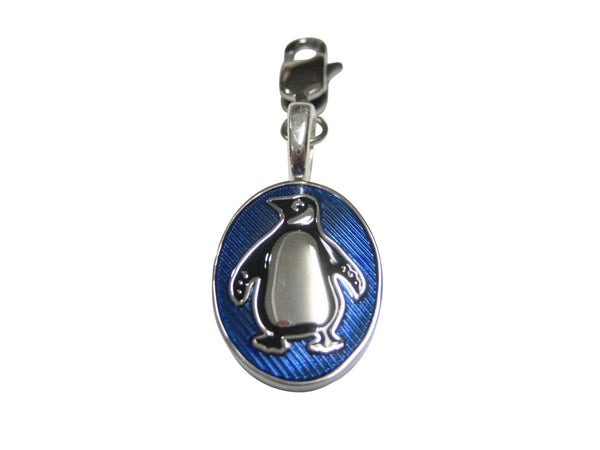 Detailed Penguin Bird Pendant Zipper Pull Charm