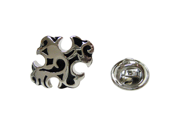 Detailed Celtic Cross Design Lapel Pin