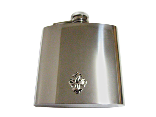 Detailed Celtic Cross 6 Oz. Stainless Steel Flask