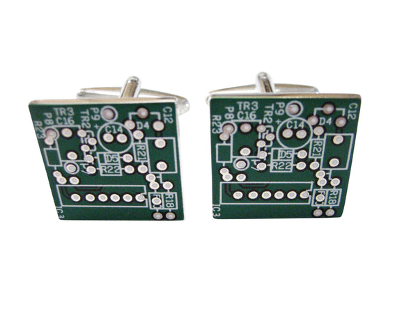 Detailed Computer Circuit Design Cufflinks