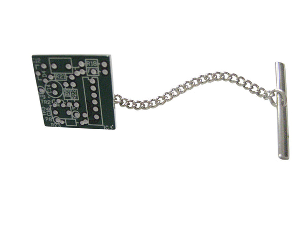 Detailed Computer Circuit Design Tie Tack