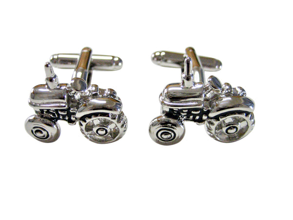Detailed Farming Tractor Cufflinks
