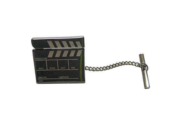 Detailed Film Clapper Hollywood Tie Tack