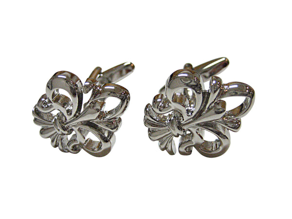 Detailed Fleur de Lys Cufflinks