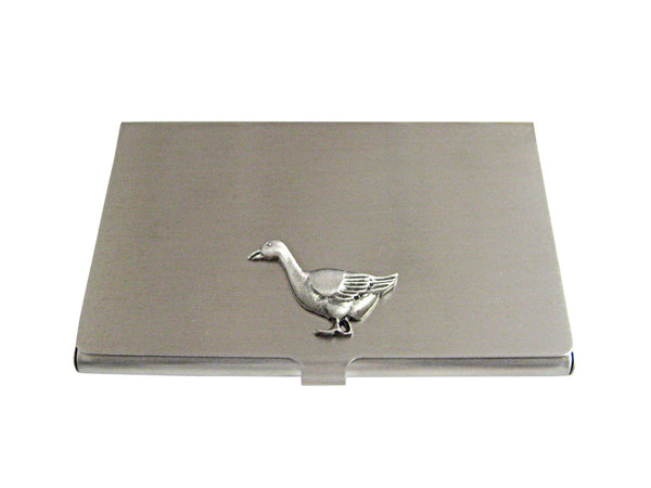 Detailed Goose Bird Business Card Holder