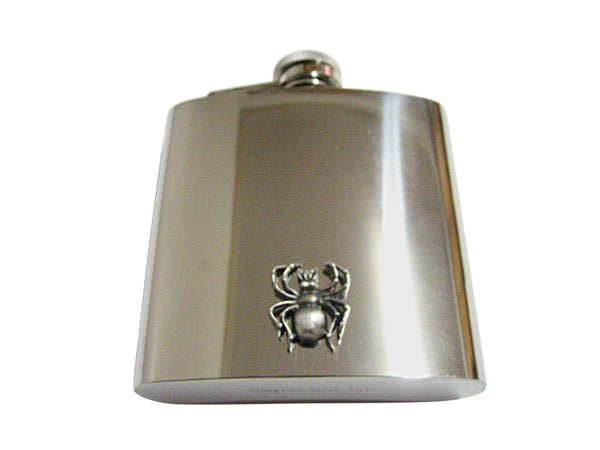Detailed Spider Insect 6 Oz. Stainless Steel Flask