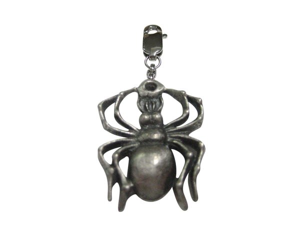 Detailed Spider Insect Bug Pendant Zipper Pull Charm