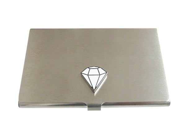 Diamond Outline Business Card Holder