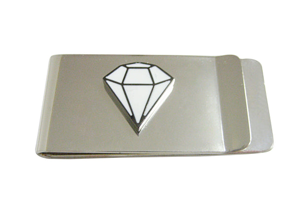 Diamond Outline Money Clip