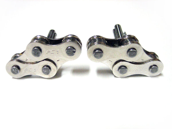 Diamond Shaped Bicycle Chain Cufflinks