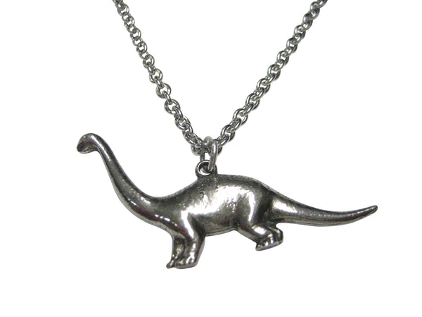Diplodocus Dinosaur Pendant Necklace