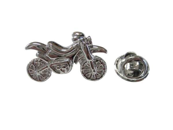 Dirt Bike Motorcycle Lapel Pin and Tie Tack
