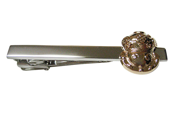Scuba Divers Helmet Square Tie Clips