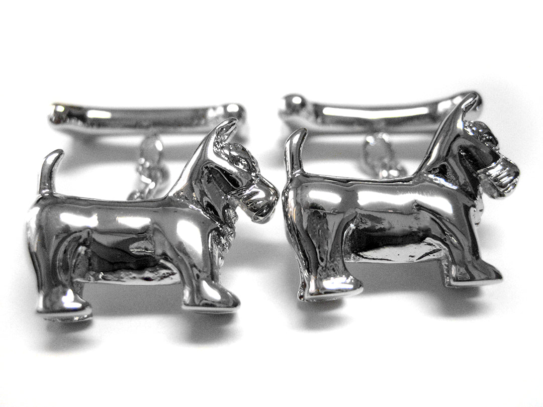 Dog and Bone Cufflinks