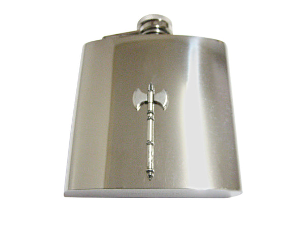 Double War Axe 6 Oz. Stainless Steel Flask