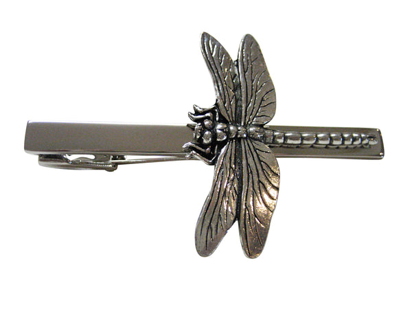 Dragonfly Square Tie Clip