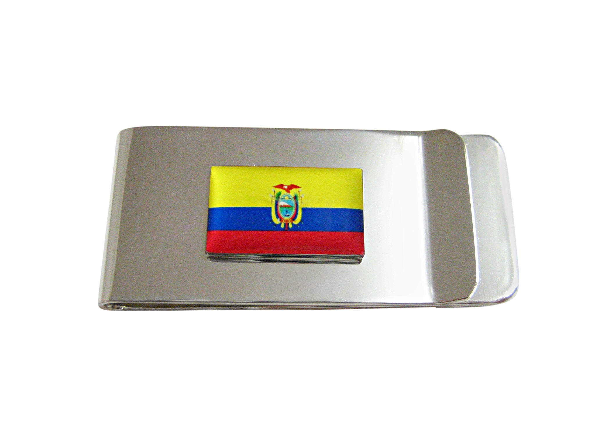 Ecuador Flag Pendant Money Clip