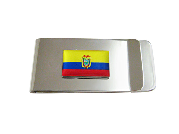 Ecuador Flag Pendant Money Clip