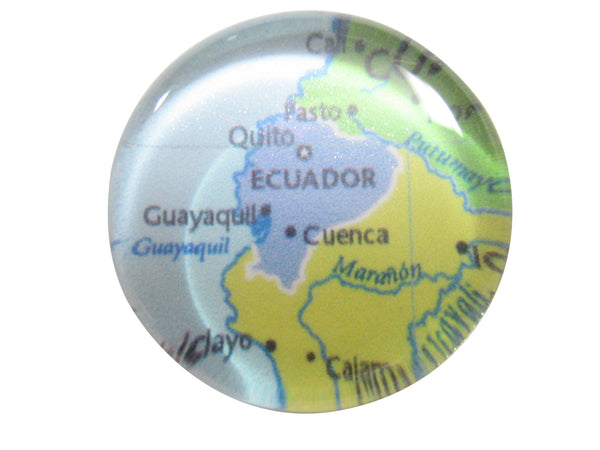 Ecuador Map Pendant Magnet