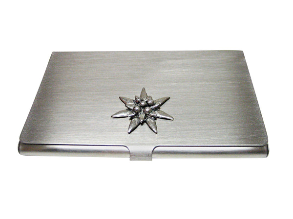 Edelweiss Flower Business Card Holder