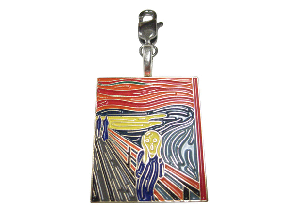 Edvard Munch The Scream Painting Pendant Zipper Pull Charm