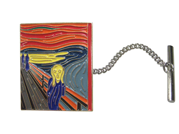 Edvard Munch The Scream Painting Tie Tack