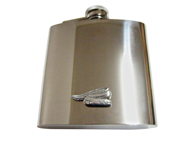 Eel Fish 6 Oz. Stainless Steel Flask