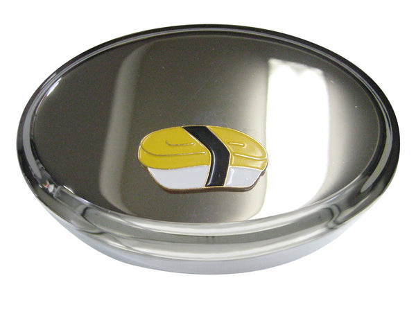 Egg Tamago Sushi Oval Trinket Jewelry Box