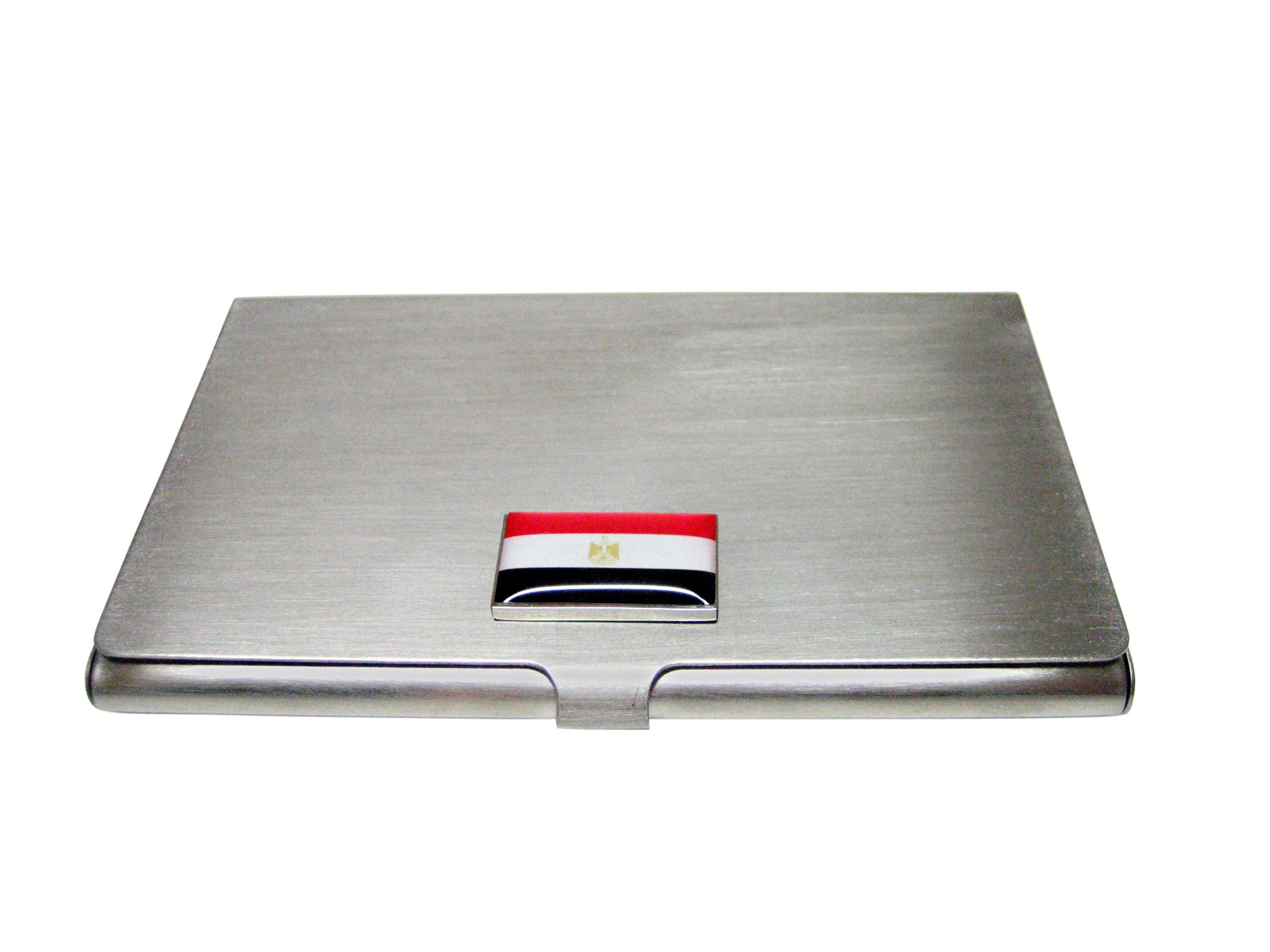 Egypt Flag Pendant Business Card Holder